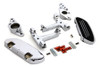 V-Twin - Passenger Footboard Set with Swingarm Mount Kit