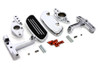 V-Twin - Passenger Footboard Set with Swingarm Mount Kit