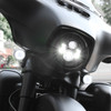 Hogworks 7" Led Blackout Headlight (daymaker Replacement) for Harley® Touring & Softail