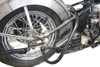 V-Twin - Black Rear Big Twin Frame Bar