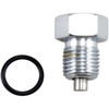 Colony #2296-1 - Drain Plug - Oil Tank with Gasket - Magnetic - Chrome