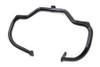 V-Twin - Black Front Engine Bar with Footpeg Pads
