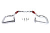 V-Twin #21052 - Chrome Front Turn Signal Highway Bar