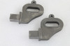 V-Twin - Lowered Rear Axle Plate Set Raw