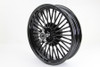 Duro - 16 inch x 3.5 inch Duro 36 Fat Spoke Uni-Wheel Black
