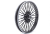 V-Twin #HD-FW-C364-BLA - 21 inch x 2.15 inch Duro 36 Fat Spoke Matte Black Wheel
