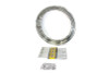 V-Twin - 16 inch x 3 inch Wheel Rim and Spoke Kit Chrome Steel