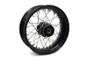 V-Twin #64570 - 16 inch x 5 inch XL Rear Wheel Black