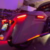 Hogworks Slimz Led Saddlebag Lights for Harley® Touring '14-'25 | Smoked Lens