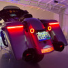 Hogworks Slimz Led Saddlebag Lights for Harley® Touring '14-'25 | Smoked Lens