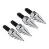 Hogworks Spiked Windshield Bolts in Chrome for Harley® Road Glide '15-'25
