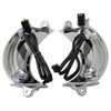 Hogworks Visionz Led Turn Signal / Drl Vent Inserts for Harley® Road Glide '15-'25 | Chrome