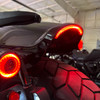 Hogworks Hogworkz® Led Taillight for Harley® Fat Bob Fxfb/Fxfbs '18-'25 | Red Lens