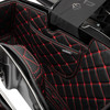 Hogworks Hogworkz® Saddlebag Liners for Harley® Cvo '23-'25 | Black w/ Red Stitching