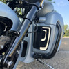 Hogworks Hogworkz® Lumipro Led Lower Fairing Inserts for Harley® Touring '14-'25 | Chrome