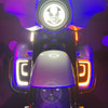 Hogworks Hogworkz® Lumipro Led Lower Fairing Inserts for Harley® Touring '14-'25 | Chrome