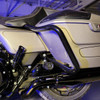 Hogworks Hogworkz® 1.25" Pork Chop Saddlebag Guards for Harley® Touring '23.5-'25 | Black
