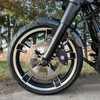 Hogworks Hogworkz® 100% Carbon Fiber Chopped Front Fender for Harley® Touring '96-'25