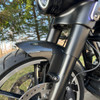 Hogworks Hogworkz® 100% Carbon Fiber Chopped Front Fender for Harley® Touring '96-'25