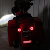 Hogworks Hogworkz® Halomaker® Led Front & Rear Turn Signals for Harley-davidson® | 1157 Base, Bullet Lens