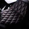 Hogworks Rise Up Seat for Harley® Touring '08-'25 (diamond / Red Stitch)