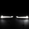 Hogworks Hogworkz® Lumipro Led Windshield Trim Lights for Harley® Road Glide '15-'25 | Black