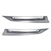 Hogworks Hogworkz® Lumipro Led Windshield Trim Lights for Harley® Road Glide '15-'25 | Chrome