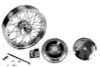 V-Twin - 16 inch x 3.00 inch Wheel and Brake Drum Assembly Chrome