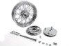 V-Twin - 16 inch x 3.00 inch Wheel and Brake Drum Assembly Chrome