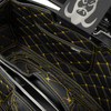 Hogworks Hogworkz® Saddlebag Liners for Harley® Street Glide & Road Glide '24-'25 | Black w/ Gold Stitching