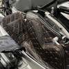 Hogworks Hogworkz® Saddlebag Liners for Harley® Street Glide & Road Glide '24-'25 | Black w/ Orange Stitching