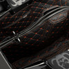 Hogworks Hogworkz® Saddlebag Liners for Harley® Street Glide & Road Glide '24-'25 | Black w/ Orange Stitching