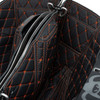 Hogworks Hogworkz® Saddlebag Liners for Harley® Street Glide & Road Glide '24-'25 | Black w/ Orange Stitching