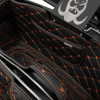 Hogworks Hogworkz® Saddlebag Liners for Harley® Street Glide & Road Glide '24-'25 | Black w/ Orange Stitching
