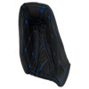 Hogworks Hogworkz® Compartment Liners for Harley® Road Glide '15-'25 | Black w/ Blue Stitching