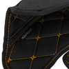 Hogworks Hogworkz® Compartment Liners for Harley® Road Glide '15-'25 | Black w/ Gold Stitching