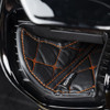 Hogworks Hogworkz® Compartment Liners for Harley® Road Glide '15-'25 | Black w/ Orange Stitching