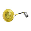 Hogworks Hogworkz® Goldtooth Led Front Turn Signals for Harley-davidson® | 1157 Base, Bullet Lens