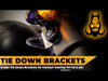 Hogworks Hogworkz® Trailer Tie Down Brackets for Harley® Touring '97-'23 | Chrome