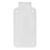 Hogworks Hogworkz® Vertical Saddlebag License Plate Mount | Chrome