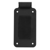 Hogworks Hogworkz® Vertical Saddlebag License Plate Mount | Black