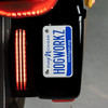 Hogworks Hogworkz® Vertical Saddlebag License Plate Mount | Black