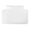 Hogworks Hogworkz® Horizontal Saddlebag License Plate Mount | Chrome