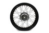 V-Twin #64442B - 16 inch x 3.00 inch Front Spoke Wheel