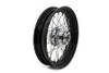 V-Twin #64442B - 16 inch x 3.00 inch Front Spoke Wheel