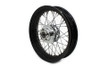 V-Twin #64442B - 16 inch x 3.00 inch Front Spoke Wheel