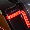 Hogworks Hogworkz® Trilogy Led Saddlebag Lights for Harley® Touring '14-'25 | Black (red Lens)