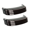 Hogworks Hogworkz® Trilogy Led Saddlebag Lights for Harley® Touring '14-'25 | Black (smoked Lens)