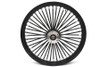 Ultima #37-733 - 21 inch x 2.15 inch King Spoke Front Wheel Black
