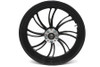 Ultima #37-826 - 18 inch x 3.5 inch Vortex Front Wheel Black Cut